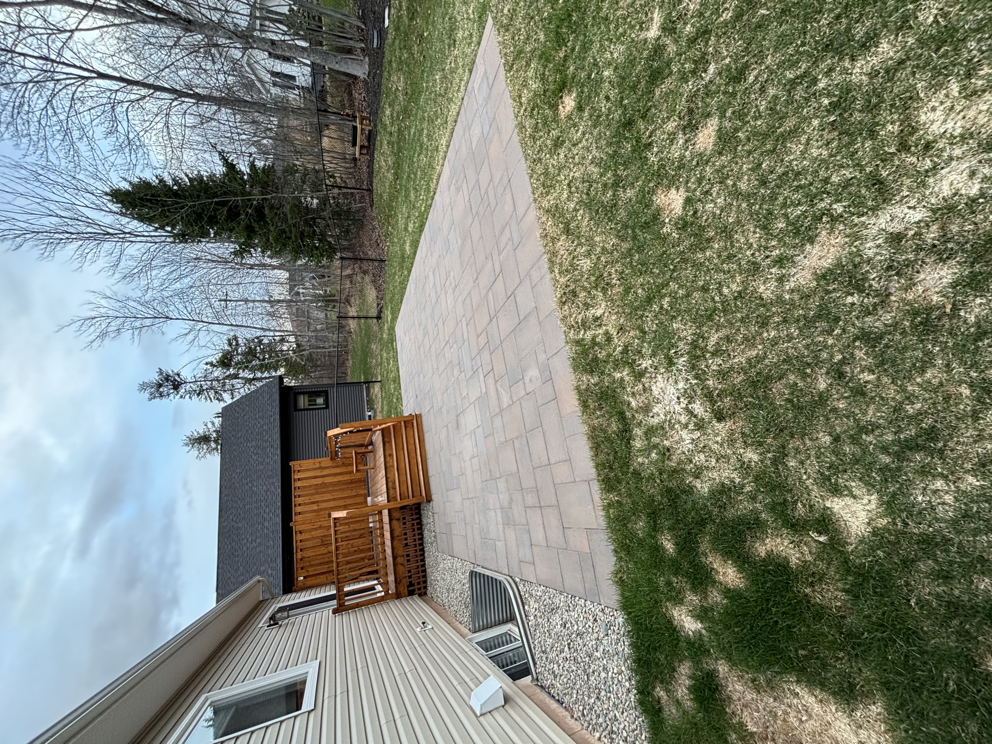 Patios and seating areas